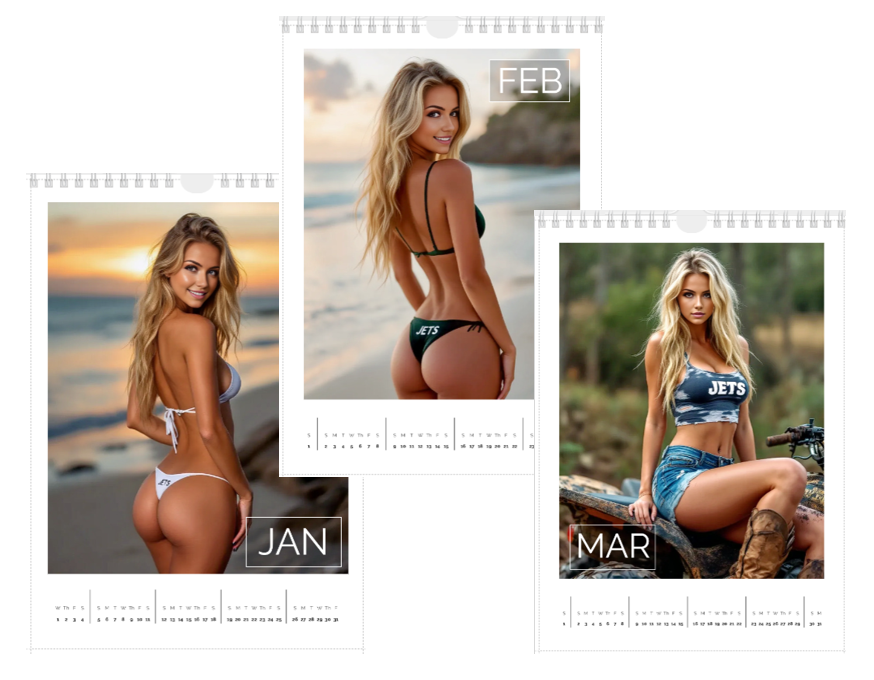 Emma's 2025 Calendar (JETS EDITION)