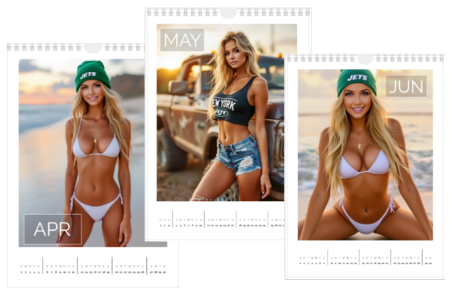 Emma's 2025 Calendar (JETS EDITION)